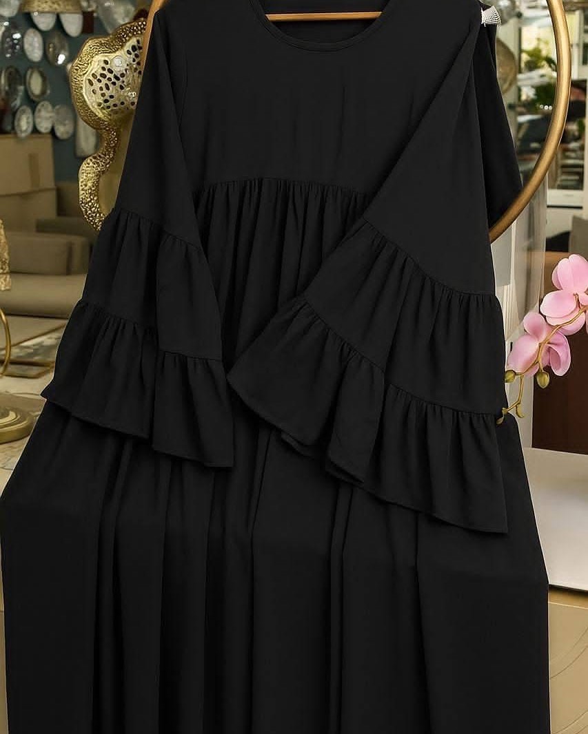 عباية كلوش باكمام واسعة