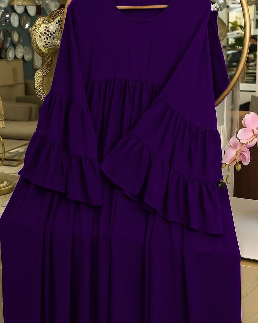 عباية كلوش باكمام واسعة