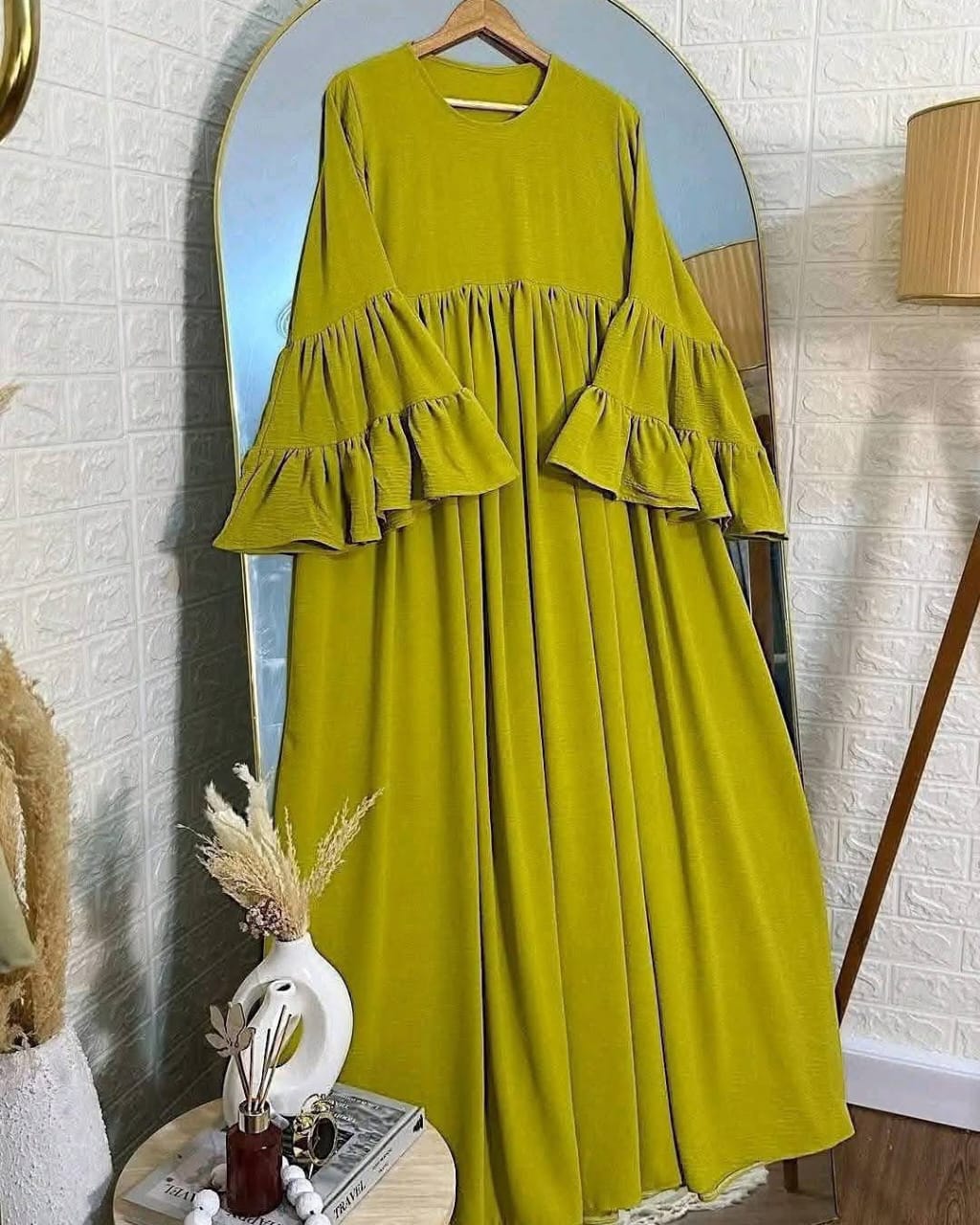 عباية كلوش باكمام واسعة